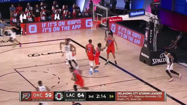 Berita Video Terance Mann Bawa LA Clippers Ungguli Oklahoma City Thunder di NBA