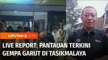 Lalu bagaimana pantauan dampak gempa garut ? Kita bergabung dengan koresponden SCTV, Eko Setyabudi yang berada di Tasikmalaya, Jawa Barat.