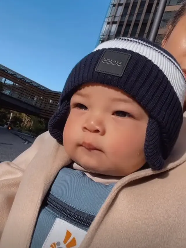 Baby Izz saat di Jepang. (Foto: Instagram/nikitawillyofficial94)