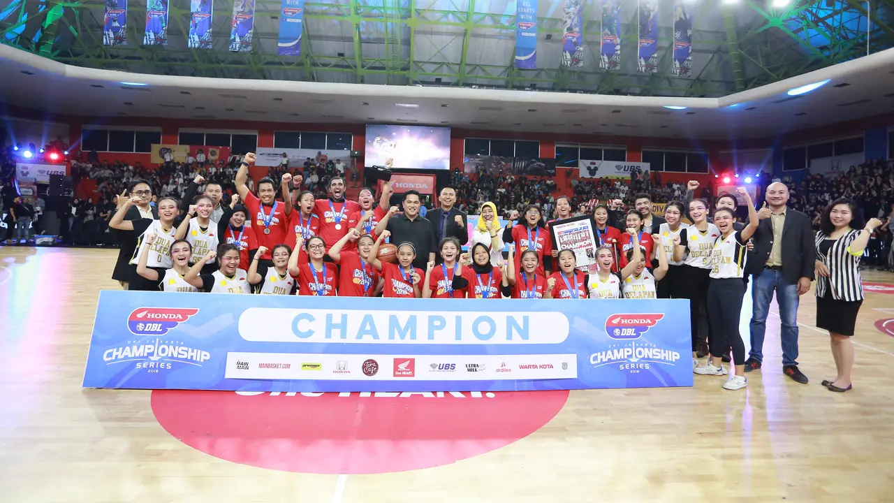 SMAN 28 dan Bukit Sion Kampiun DBL Jakarta 2018