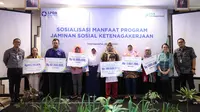 Sosialisasi Manfaat Program Jaminan Sosial Ketenagakerjaan di Yogyakarta, 29 Mei 2024.