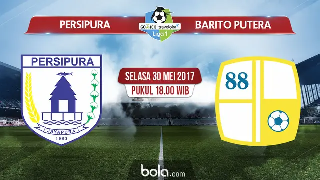 Persipura Jayapura vs Barito Putera