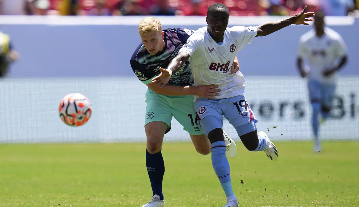 Sedangkan Brentford berada di posisi terakhir dengan satu poin. (AP Photo/Julio Cortez)