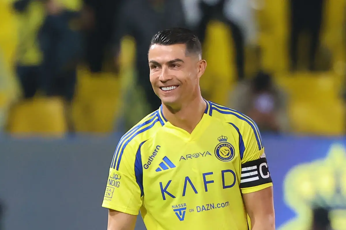 Foto: Melihat Selebrasi Siuu Perdana Cristiano Ronaldo di Tahun 2025, Al Nassr Menang Comeback Atas Al Okhdood