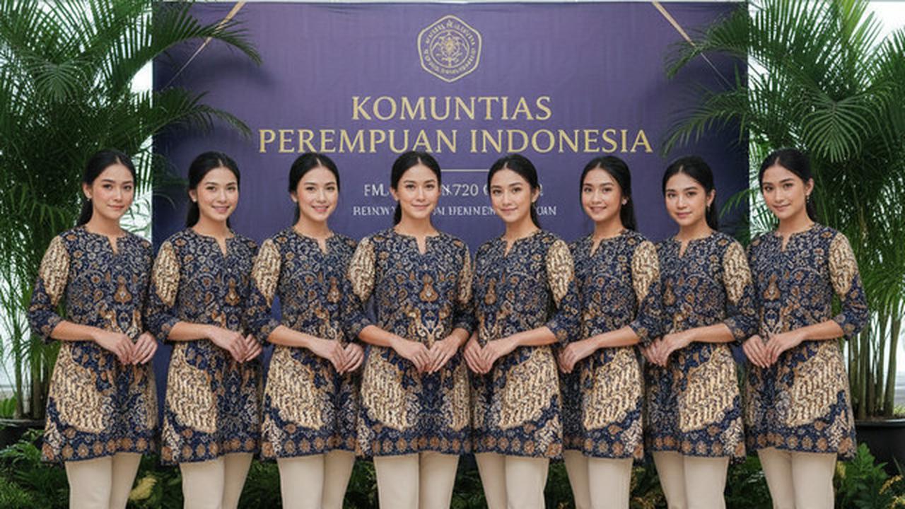 7 Model Tunik Batik Seragam untuk Acara Komunitas Perempuan, Tampilan Serasi dan Anggun