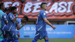 El Loco terpilih sebagai starter saat bertandang ke markas FC Bekasi City di Stadion Patriot Candrabhaga, Bekasi pada Senin (19/09/2022). (Bola.com/Bagaskara Lazuardi)