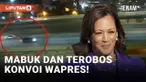 Nyaris! Pengemudi Mobil Terobos Konvoi Kamala Harris