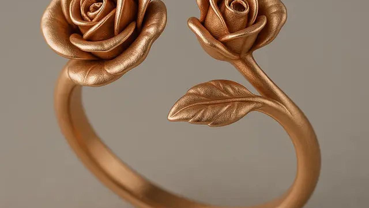 7 Model Cincin Emas Bunga Mawar Terbaru 2025, Pilihan Manis untuk Momen Istimewa