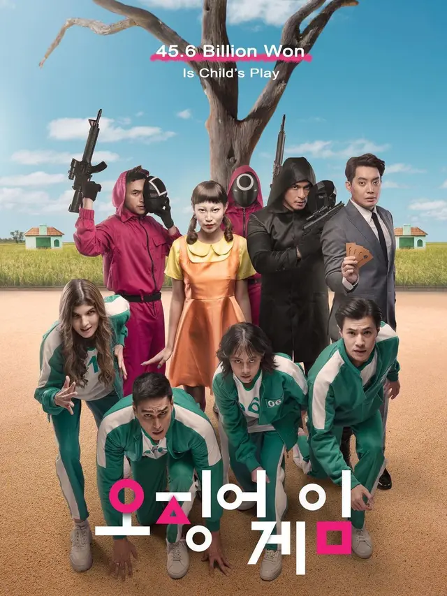 6 Pemotretan Seleb Berdandan Ala Pemain Squid Game, Adhisty Zara Mirip Banget