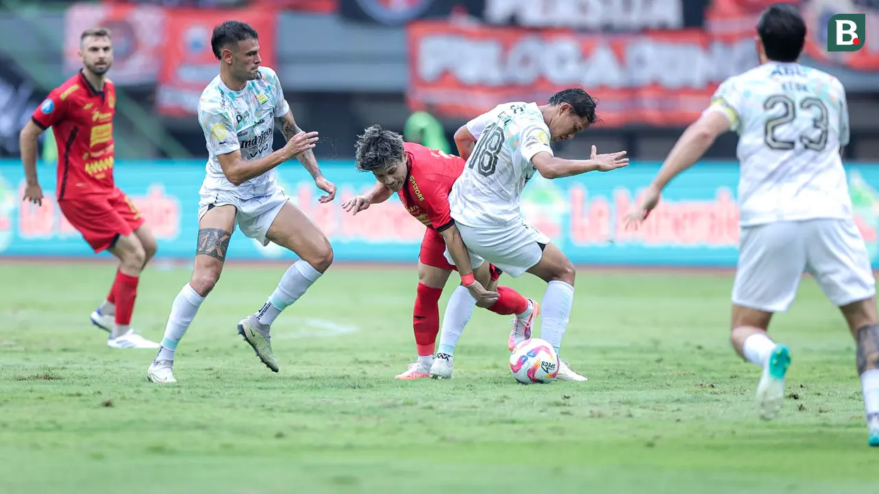 Foto: Duel Imbang Persija Vs Persib dalam Laga Super Big Match BRI Liga 1 2024/2025