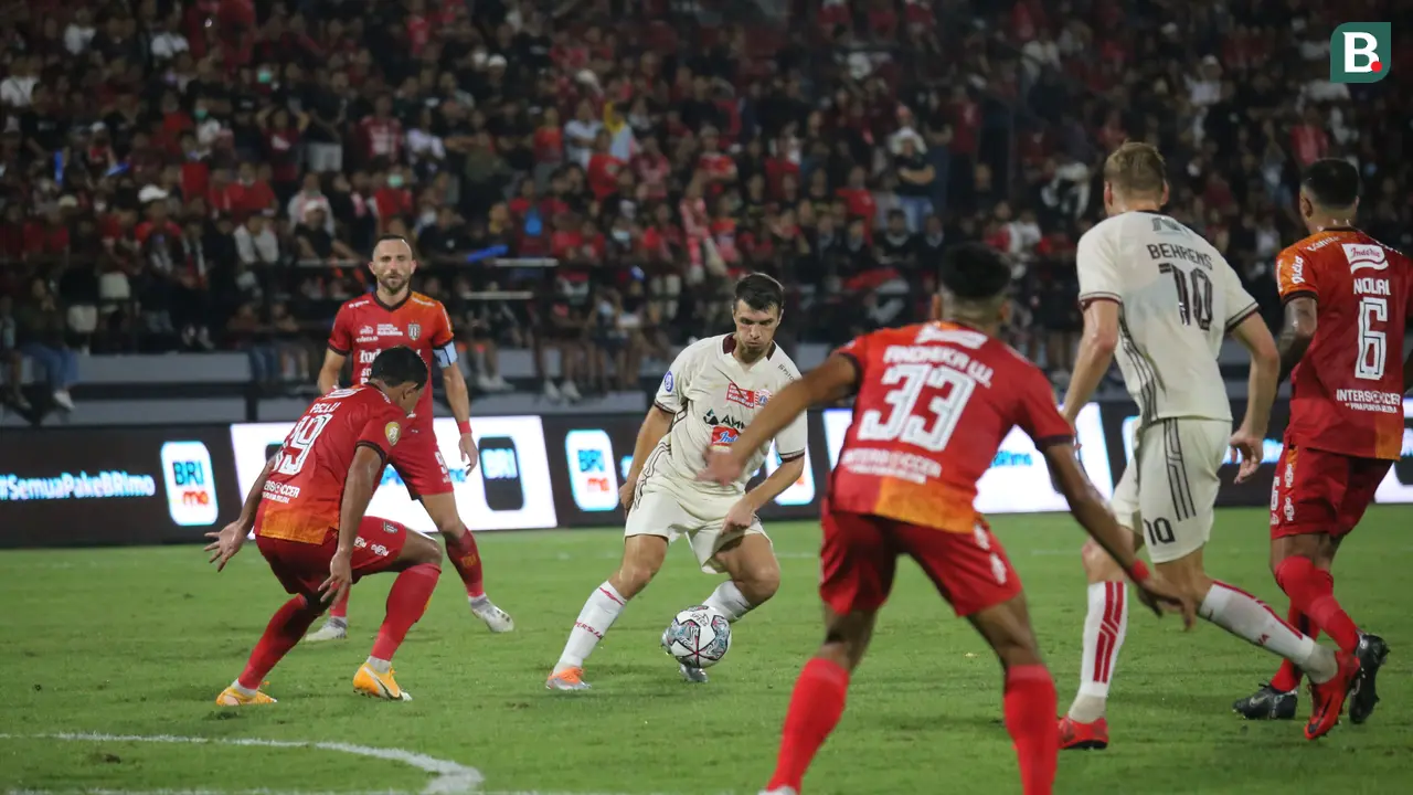Bali United Vs Persija