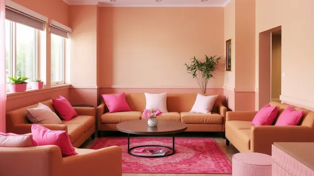 9 Cara Menata Interior Rumah Kombinasi Warna Pink dan Cokelat yang Kekinian