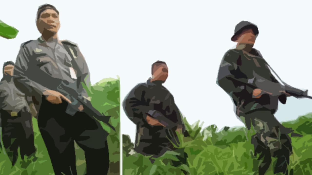 Ilustrasi Polisi dan TNI