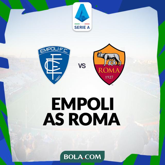 Prediksi Liga Italia - Empoli Vs AS Roma