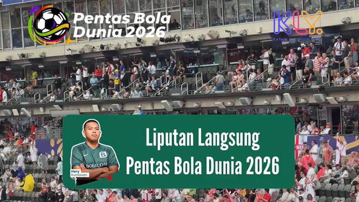 Hujan tak redam semaraknya suporter jelang laga Panama vs Inggris di MetLife Stadium, New York New Jersey, AS