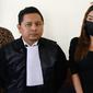 Selebgram Ayu Thalia jalani sidang perdana kasus dugaan pencemaran nama baik (Kapanlagi.com/Bayu Hendarto)