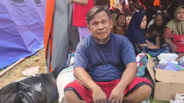 Dowi korban kebakaran di  Kemayoran