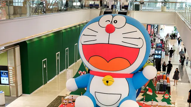 Pop-up Store Doraemon dkk di Grand Galaxy Park Sambut Momen Libur Akhir Tahun
