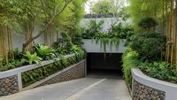 8 Desain Carport di Basement Modern untuk Rumah Minimalis, Solusi Lahan Terbatas