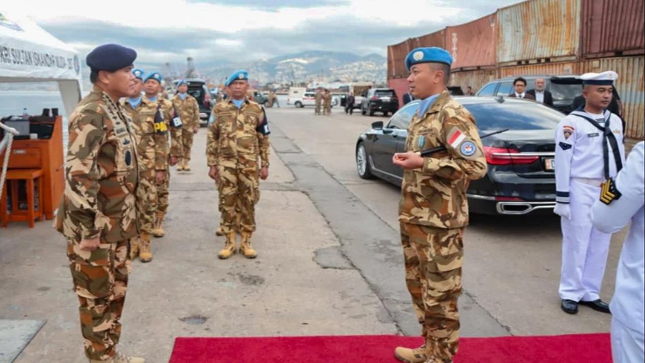 FOTO: Kasal Perkuat Diplomasi Maritim RI dalam Kunjungan ke Lebanon