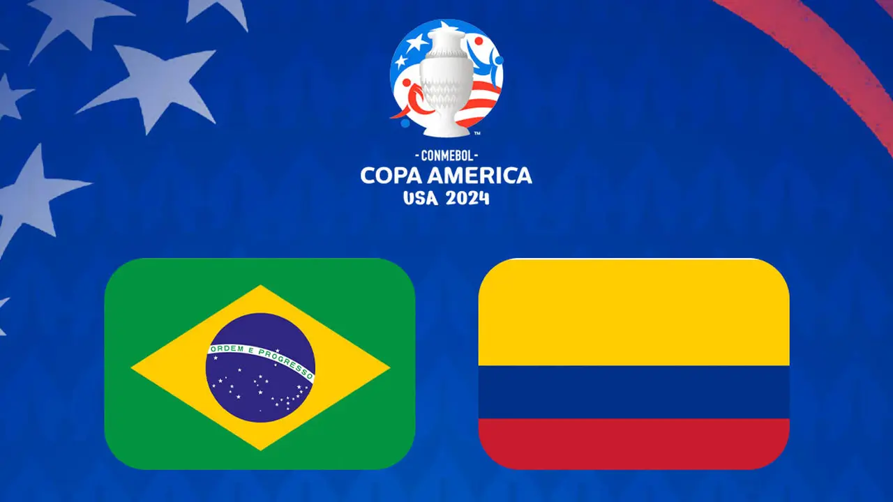 Copa America 2024 - Brasil  Vs Kolombia