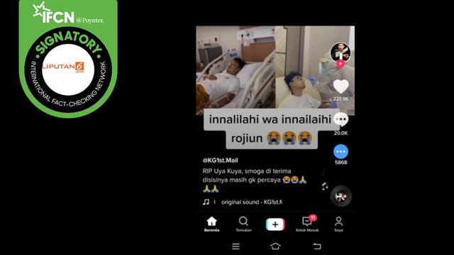 Klaim Uya Kuya meninggal dunia