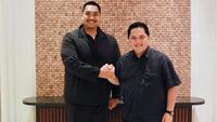 Menpora RI, Dito Ariotedjo bersama Ketua PSSI, Erick Thohir. (Bola.com/Dok.Instagram Erick Thohir).