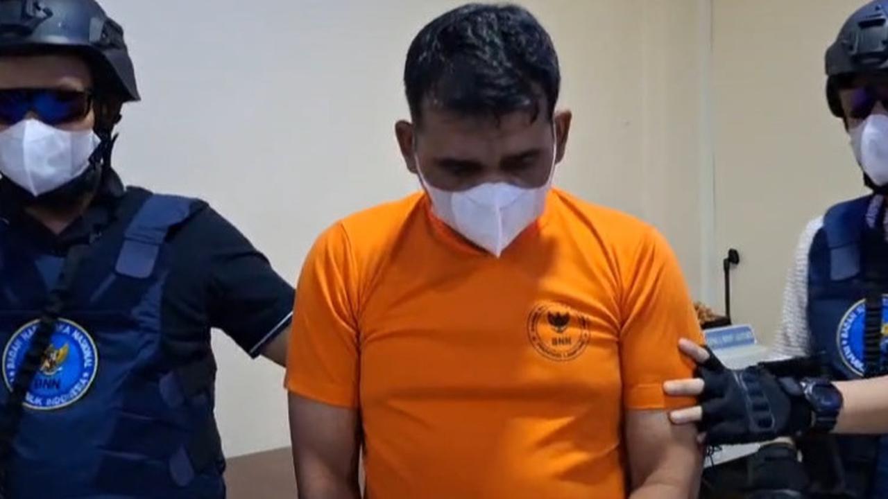 Apes, Kurir Narkoba Suruhan Orang asal Malaysia Tepergok Razia BNN-Polisi Lampung
