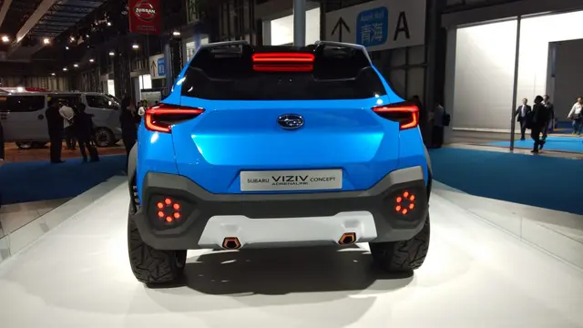 Hadir di Tokyo Motor Show 2019, Subaru VIZIV Adrenaline Concept hadir sebagai kendaraan crossover (Septian / Liputan6.com)