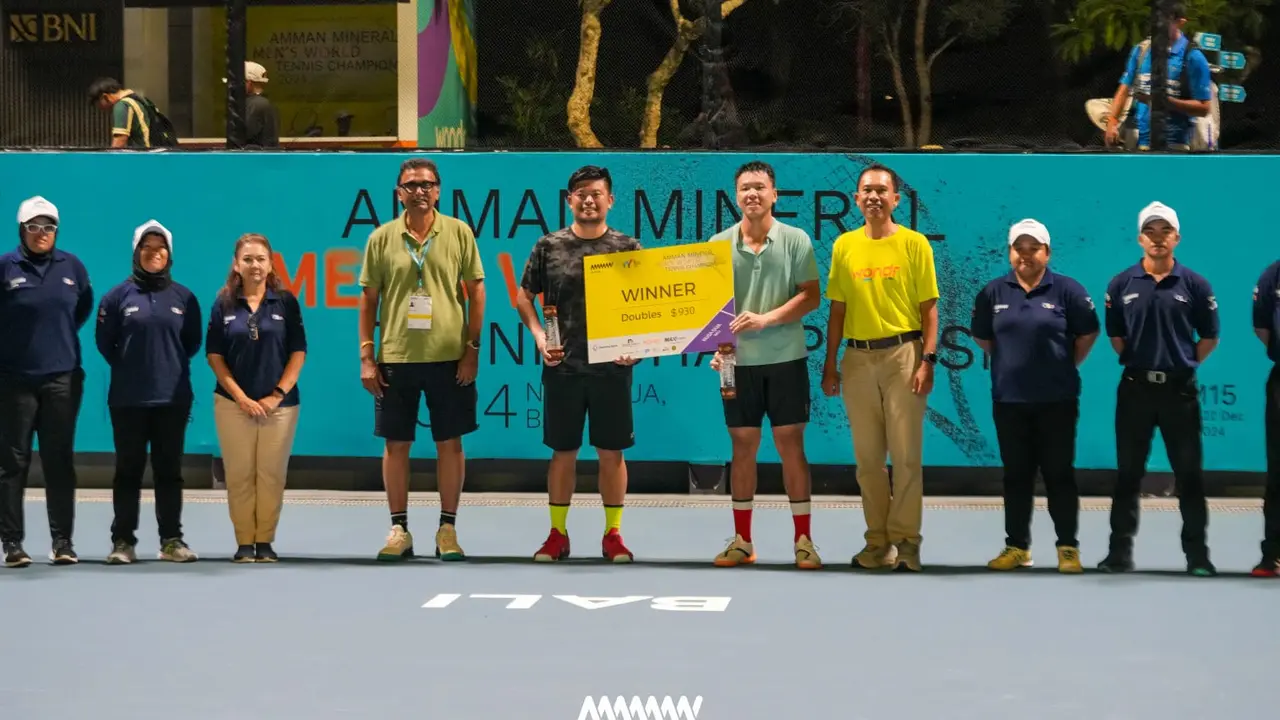 Pasangan China-Taiwan yang Juara Men's World Tennis Championship 2024 di Bali