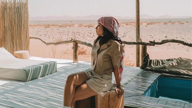 Nikita Willy menjelajahi beberapa destinasi wisata di Namibia (Dok.Instagram/@nikitawillyofficial94/https://www.instagram.com/p/B2d35OXH96I/Komarudin)