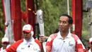 Sementara itu, Presiden Jokowi pun mengatakan selal memantau perkemangan Asian Games per menit. (instagram/jokowi)