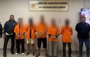 Bareskrim Polri tangkap para tersangka judi online