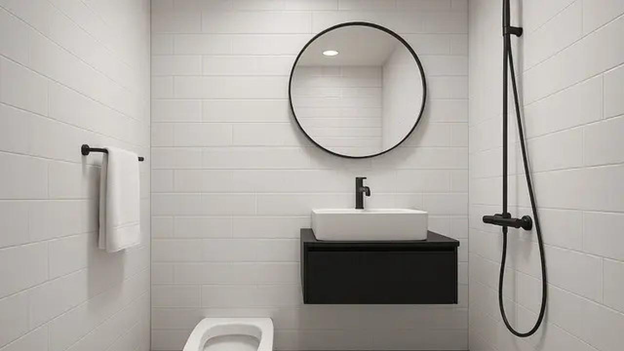 10 Desain Kamar Mandi 1,5 x 1,5 Meter Kloset Jongkok Gaya Jepang Minimalis, Cocok untuk Rumah Mungil