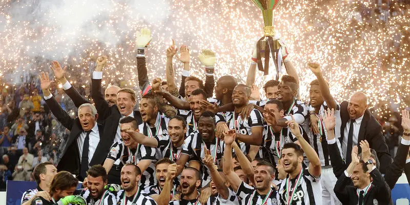 Juventus Rayakan Gelar Serie A ke-31