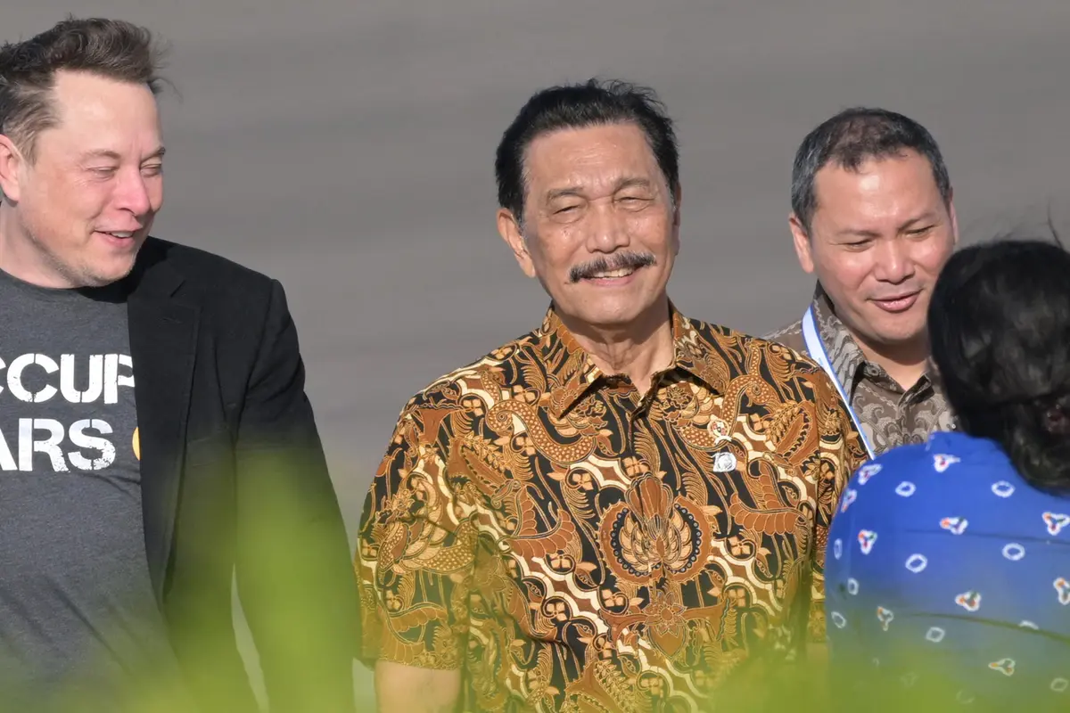 Elon Musk Tiba di Bali