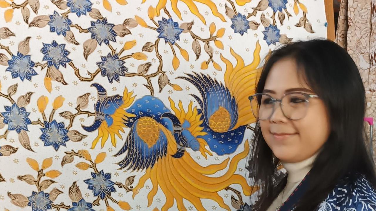 Anjani Sekar Arum, Jaga Seni Bantengan Lewat Motif Batik