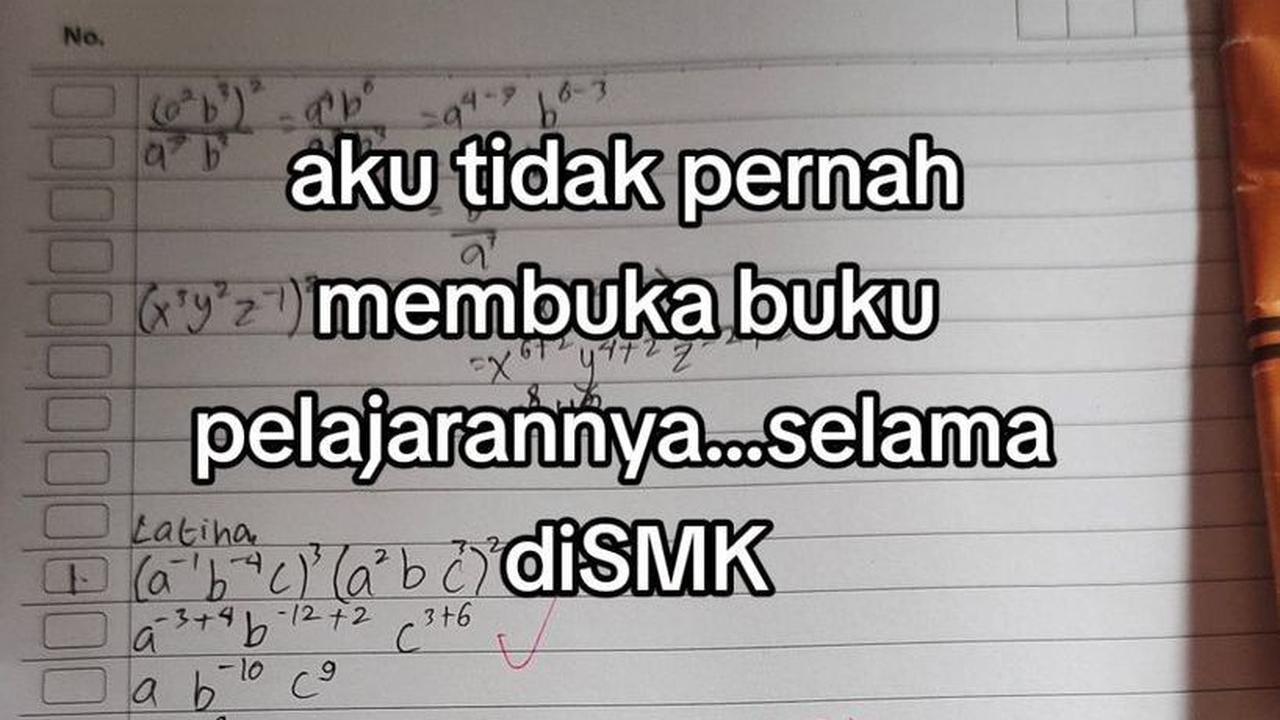 Sang Ibu Menyesal Tidak Pernah Membuka Buku Pelajaran Anaknya