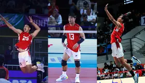 Tiga Bintang Muda Timnas Voli Putra Indonesia Didapuk Jadi Brand Ambassador