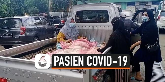 VIDEO: Pasien Covid-19 Diangkut dengan Mobil Bak Terbuka