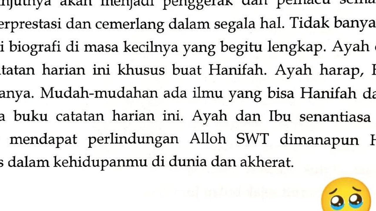 Dibuatkan Biografi oleh Ayah dan Ibunya