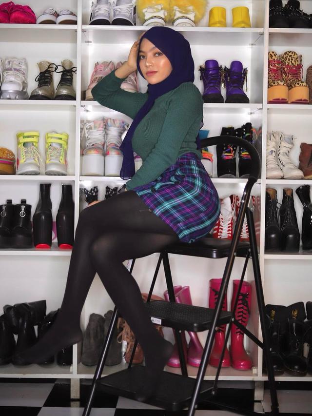 Ungkap Isi Chat dengan AZ, Ini 7 Potret Gaya Berhijab Oklin Fia yang Tuai Sorotan