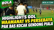 Waamanat Bhintuka FC (WBFC) U-17 sukses mengalahkan Persebaya Surabaya U-17 dengan skor 2-1 pada partai final putaran nasional Piala Soeratin U-17 2026. Persebaya U-17 sempat unggul lebih dahulu lewat sundulan Sebastian Pratama Panjaitan di babak per...