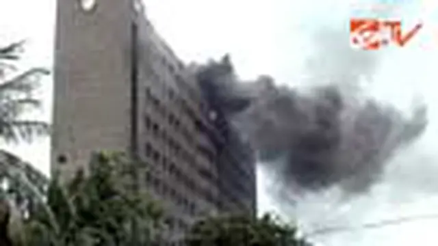 Gedung PT Pelni Terbakar