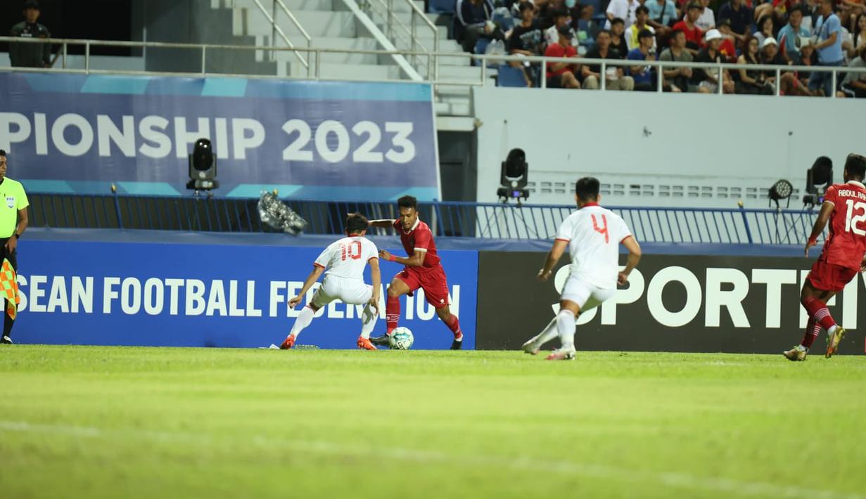 Pertandingan antara kedua tim pun akhir berakhir dengan adu penalti. (Foto: Dok.PSSI)