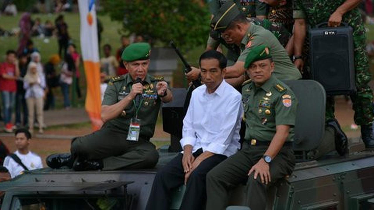 Presiden Jokowi tolak pembelian helikopter asing usulan TNI AU