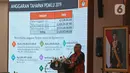 Ketua KPU Arief Budiman memberikan keterangan saat mengikuti Refleksi Hasil Pemilu Serentak 2019 dan Persiapan Pemilu Serentak 2020 di Kantor KPU, Jakarta, Rabu (22/1/2020). Secara umum penyelenggaraan pemilu serentak 2019 berjalan dengan baik dengan tahapan yang ditetapkan. (Liputan6.com/Herman Zak