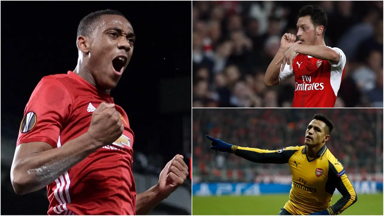 Kabar Transfer: MU Pertahankan Martial, Ozil Ingin ke Barcelona