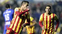 Cristian Tello Cetak Hattrick, Assist dari Messi