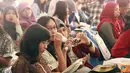 Citizen6, Semarang: Suasana peserta di acara SCTV Goes to Campus. (Pengirim: Ady Permadi) 